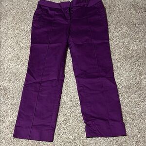 ANTONIO MELANI Vibrant Purple Trousers, size 6